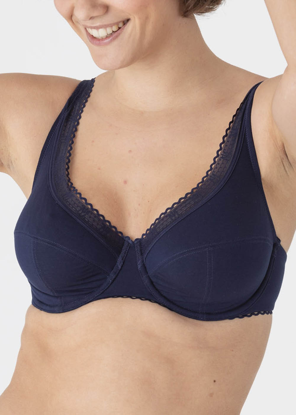 Soutien-gorge Emboitant avec Armatures Maison Lejaby Outremer